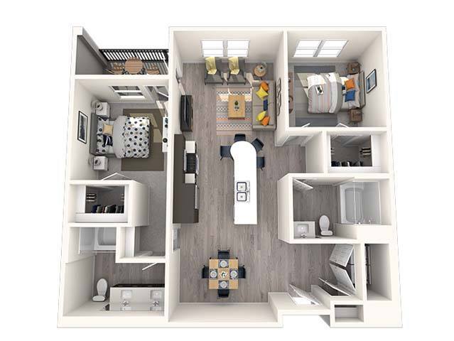 B1 - Premium 2-228 floor plan